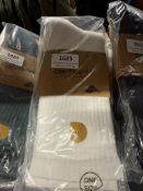 *Pair of Carhartt White & Gold Socks