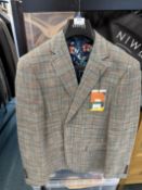 Skopes Nickleson Jacket (stone mint check) Size: 40R RRP: £140