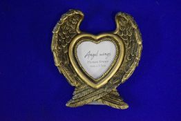 Angel Wing Gold Coloured Photo Frame