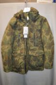 *Woolrich Mitchell Artic Parker (green camo) Size: M RRP: £1260