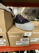 *Novesta SM Hiker Plimsoles (black & grey) Size: 10 RRP: £68.95