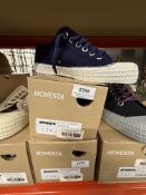 *Novesta Star Master Plimsoles (navy) Size: 9 RRP: £55