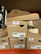*Novesta Star Master Cord Plimsoles (tan) Size: 9.5 RRP: £68.95