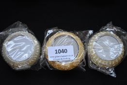 Three Tealight Candles