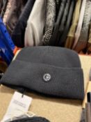 *PSC Black Cotton Beanie Cap