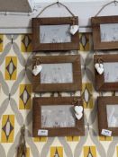 Set of Three Hanging 6x4 Picture Frames