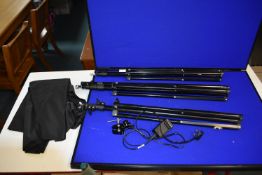 *Intefit Photography Backdrop and Light Tripod