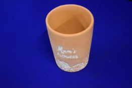 “Mum’s Flowers” Terracotta Plant Pot