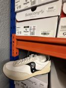*Saucony 80 Trainers (white & black) Size: 11 RRP: £84.95