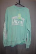 *Aries Ancient Column Sweatshirt (mint green) Size: XL RRP: £269.95