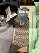*Pair of Fred Perry Zigzag Socks