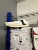 *Saucony 80 Trainers (white & black) Size: 8 RRP: £84.95