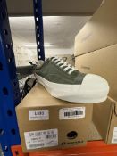 *Moonstar Gym Court Shoes (olive green) Size: 7 RRP: £153.95