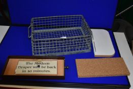 *Metal Storage Crate & Contents