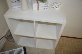 *White Cubicle Storage Unit