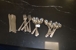 *Bead Pattern Stainless Steel Cutlery 24pc