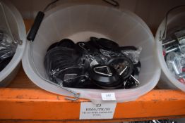 *Feed Bucket Containing Stainless Steel Tie Up Rings