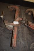 *Pair of 10” Carver Clamps