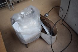 *Plastic Bag Sealer, and a Roll of Polythene Tubing