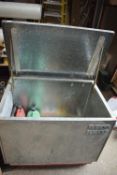 *Galvanised Storage Box on Castors