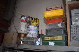 *Various Component Boxes of Circlips, Electrical Fittings, Carburettor Washers, Fibre Washers,