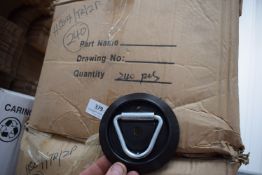 *Box of ~240 Zinc Plated Folding Tiedown Rings