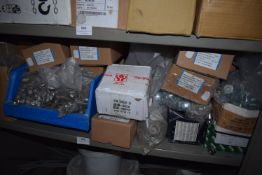 *Contents of Shelf to Include Various Nuts, Bolts, Socket Caps, Coach Bolts, etc.