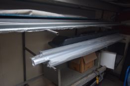 *Reaming Contents of Rack to Include Aluminium Extrusion, Plastic Coated Box Section, Flashing, etc.