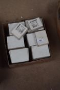 *Box of Telemecaniqu Limit Switches and Brass Eyeball Lights