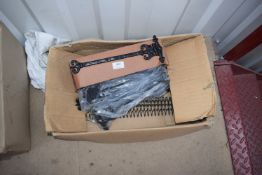 *Box of Small Springs, and Cast Iron Ornate Hinges