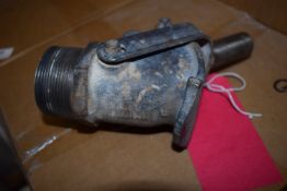 *Cast Metal 45-gal Drum Pouring Tap with Brass Lid