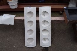 *Pair of Four Light Rear Light Cluster Posts