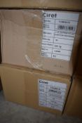 *Two Boxes of Ten 6” Blue Stripe Nylon Rollers