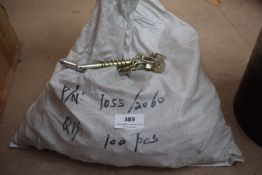 *Bag of Spring-Loaded Securing Clips on Chains 1055/260