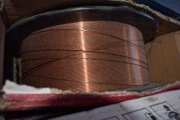 *Reel of SupraMig 16S1015PL 1mm Welding Wire (part used)