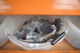 *Feed Bucket Containing Door Retainer Stainless Steel Catches