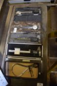 *Five Sets of Assorted Digital and Dial Vernier Gauges