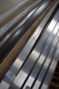 *Five 5m Lengths of 40mm Extruded Aluminium Flat Bar