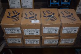 *Eight Boxes of 4.8 x 50 BZP CSK Self-Tapping Screws