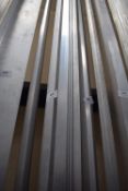 *22 Assorted Lengths of Aluminium Angle