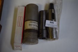 *Mores Taper Reducer, Morse Taper and Arbour 3MT-90mm Weldon, and Other Holder