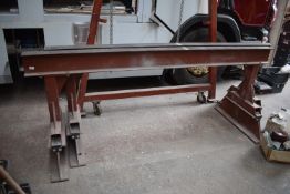 *Pair of Heavy Steel Trestles 250cm long x 100cm tall