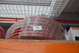 *30m Roll of Red Reinforced Hot Water Pipe