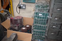 *Assorted Abrasive Belts, and Deburring Pads to Suit Lots 949 and 950