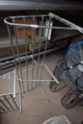 *Stainless Steel Double Storage Rack