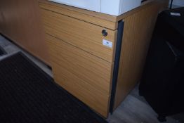 *Three Drawer Under Desk Cabinet