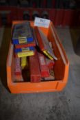 *Box of Drill Bits and Lathe Cutting Tips