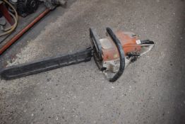 *Stihl Two Stroke 18” Chainsaw