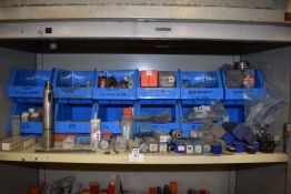 *Contents of Top Shelf to Include Various Rotar Brooch Bits