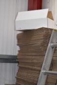 *250 White Cardboard Boxes